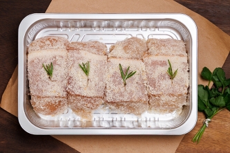 4 Breadcrumbed Chicken Pascals